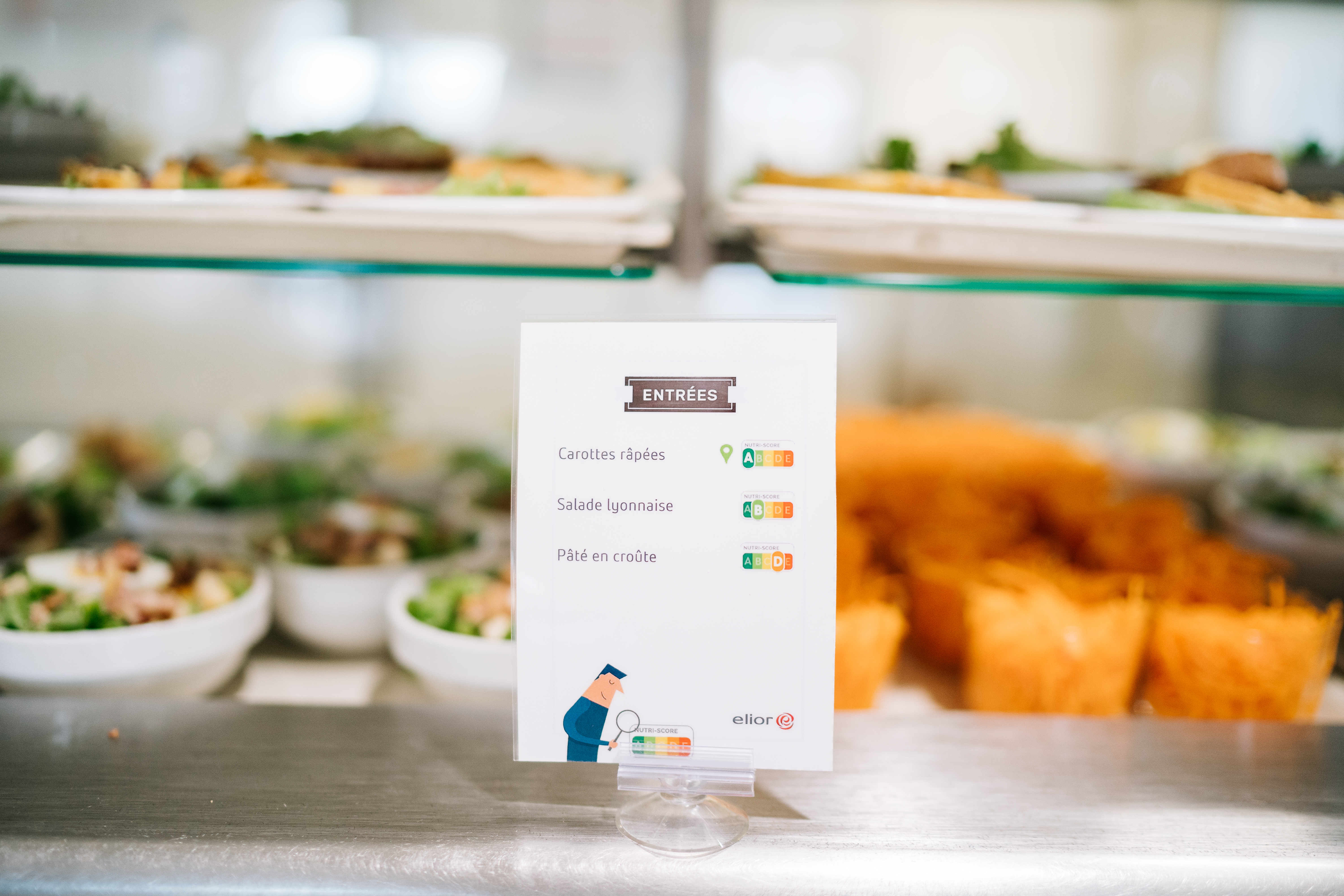 Le Nutri-Score à la cantine