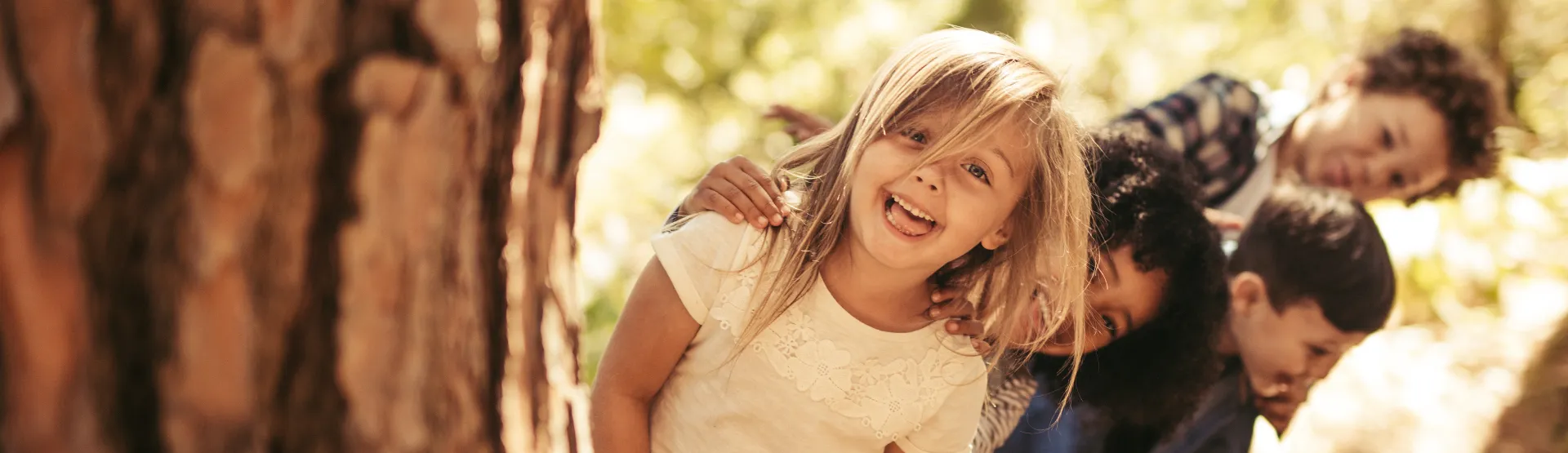 children playing