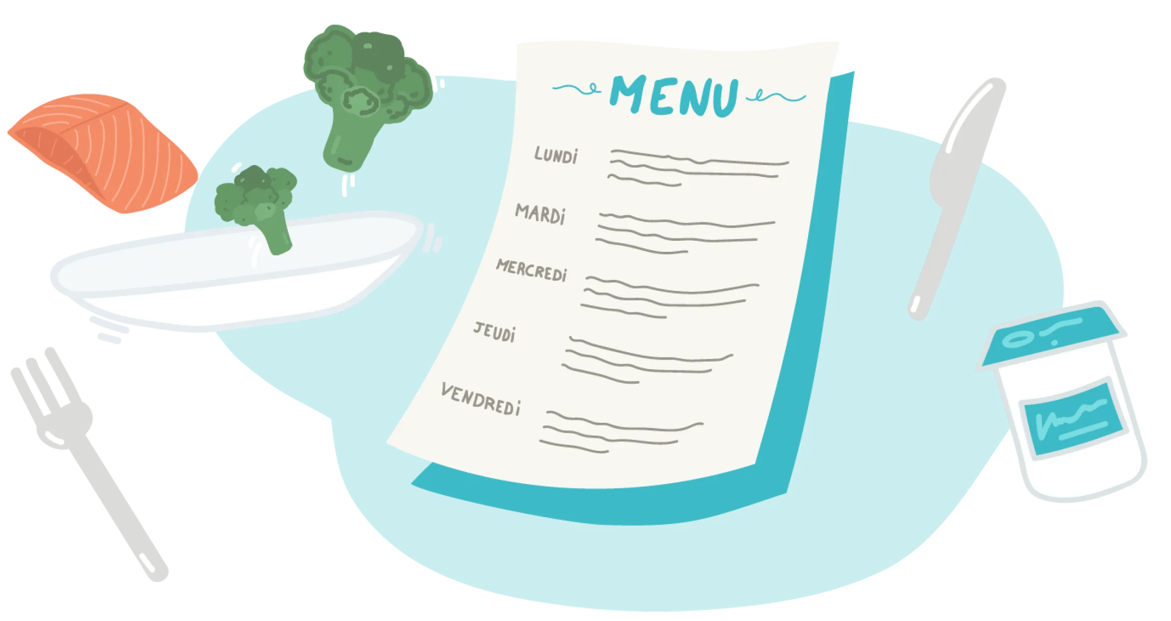 Elaboration des menus