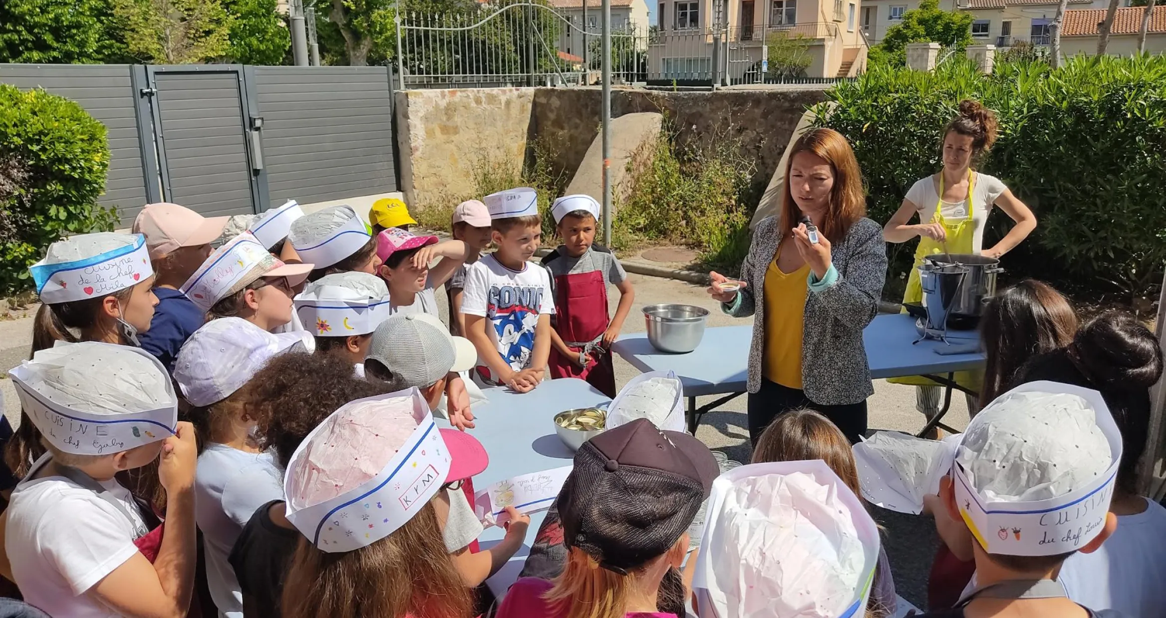 Un atelier pédagogique avec l'association l'économe