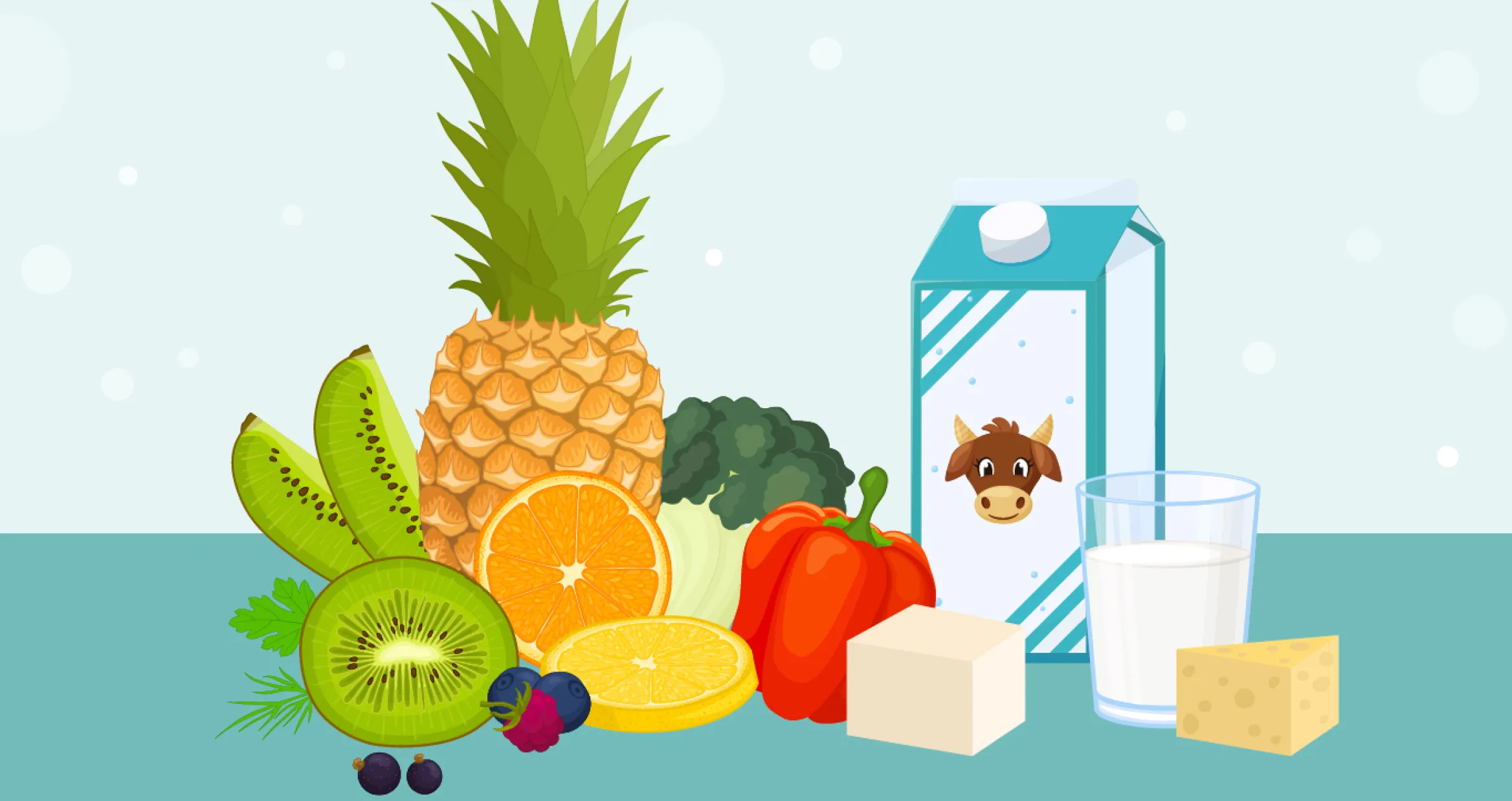 Une alimentation saine, variée et équilibrée pour votre enfant