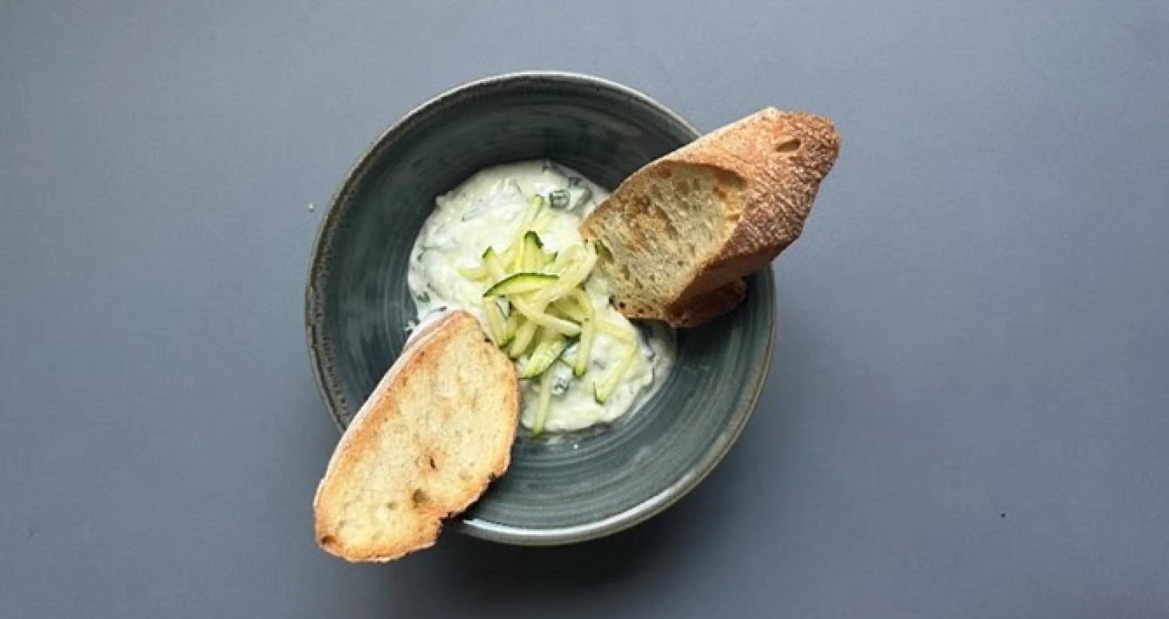 Tartinable courgette