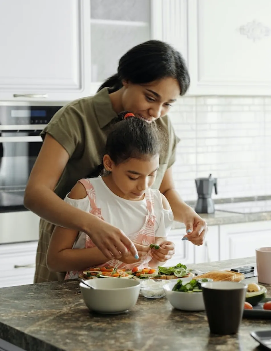 Repas végétariens pour les enfants