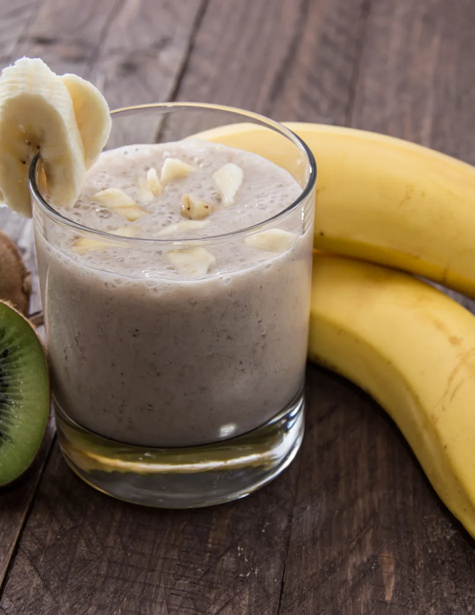 Smoothie banane kiwi