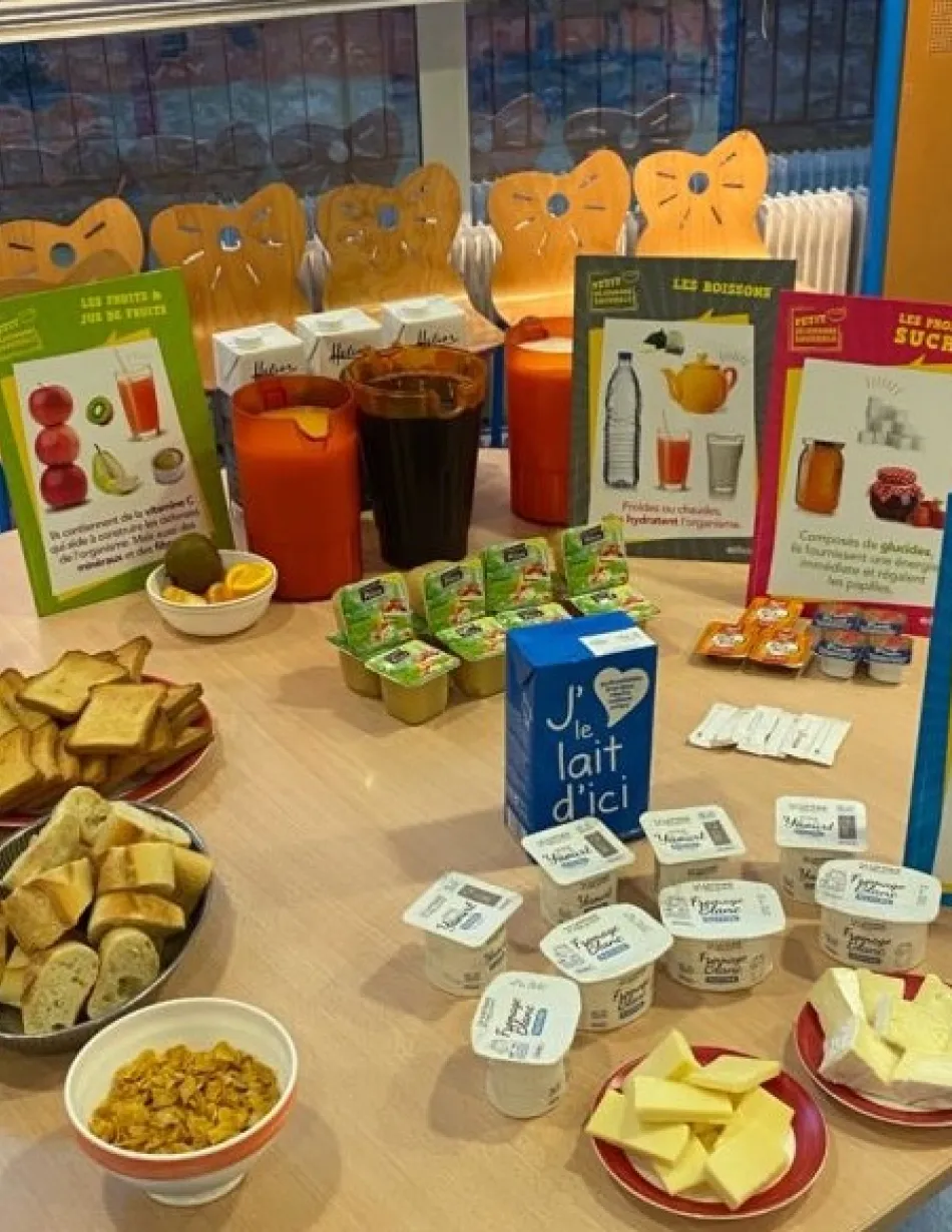 L’atelier « petit-déjeunons ensemble »