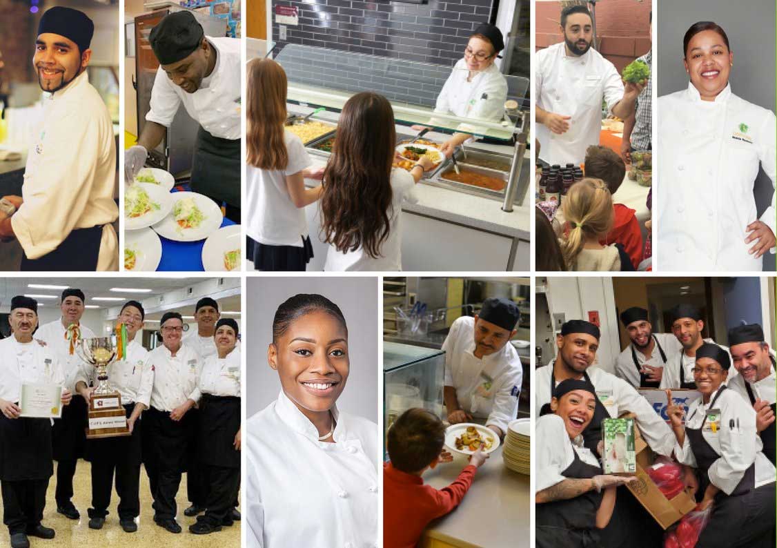 Collage of Cater to You employees