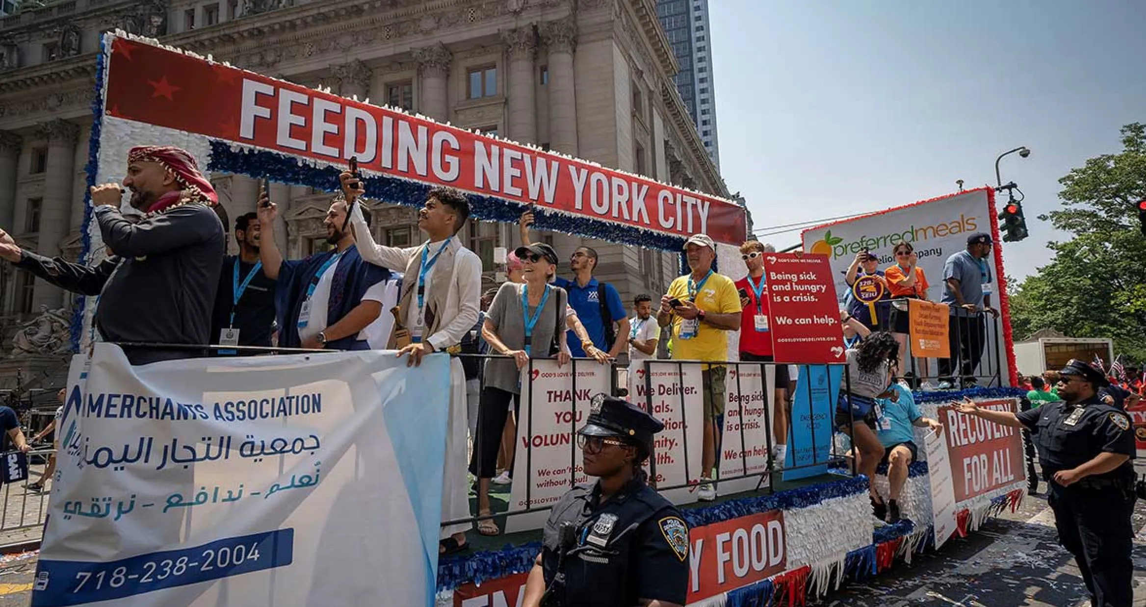 Preferred Meals in New York City’s Hometown Heroes Parade