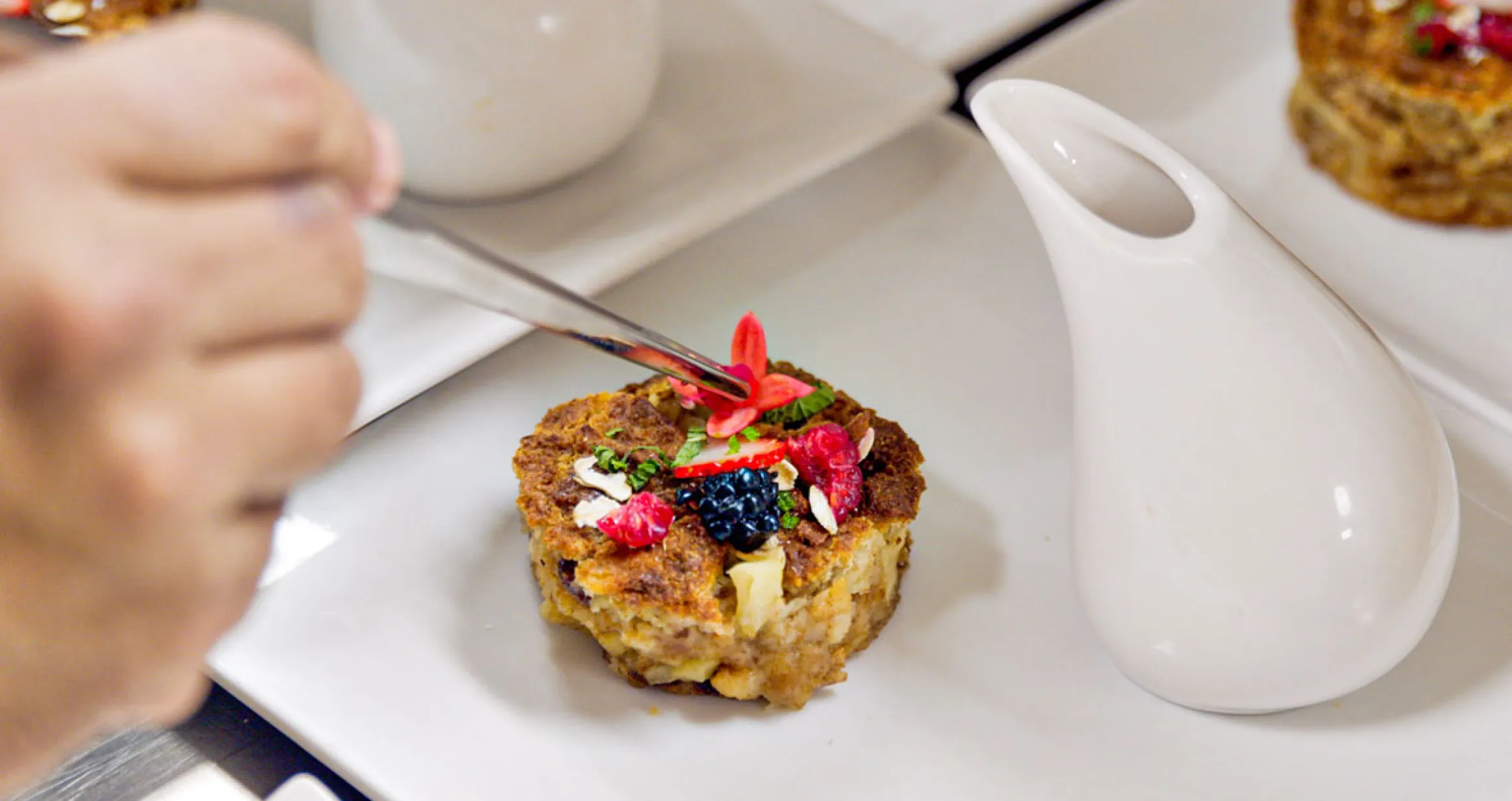 Chef Hector Ruiz's dessert dish