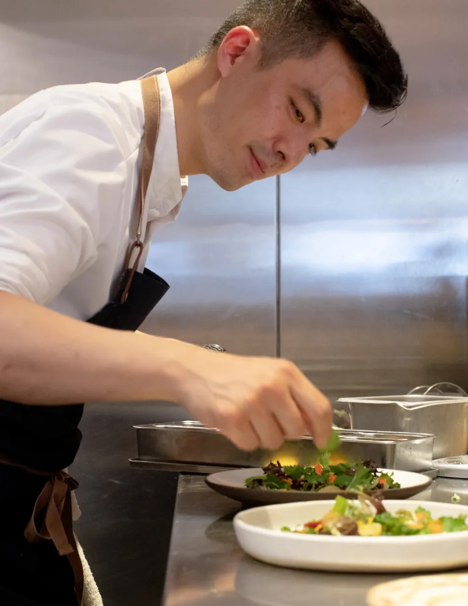 Chef Hoon Ree cooking