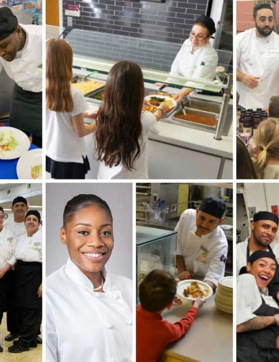 Collage of Cater to You employees
