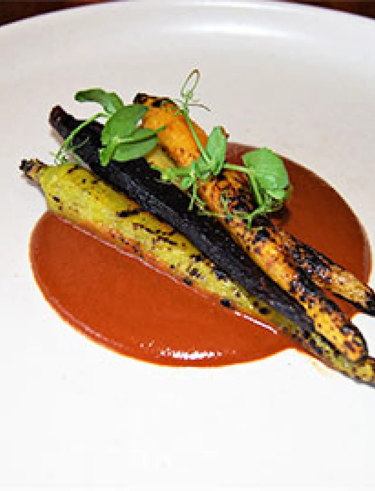 roasted carrot mole